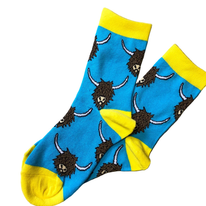 Children’s cow socks  image 0