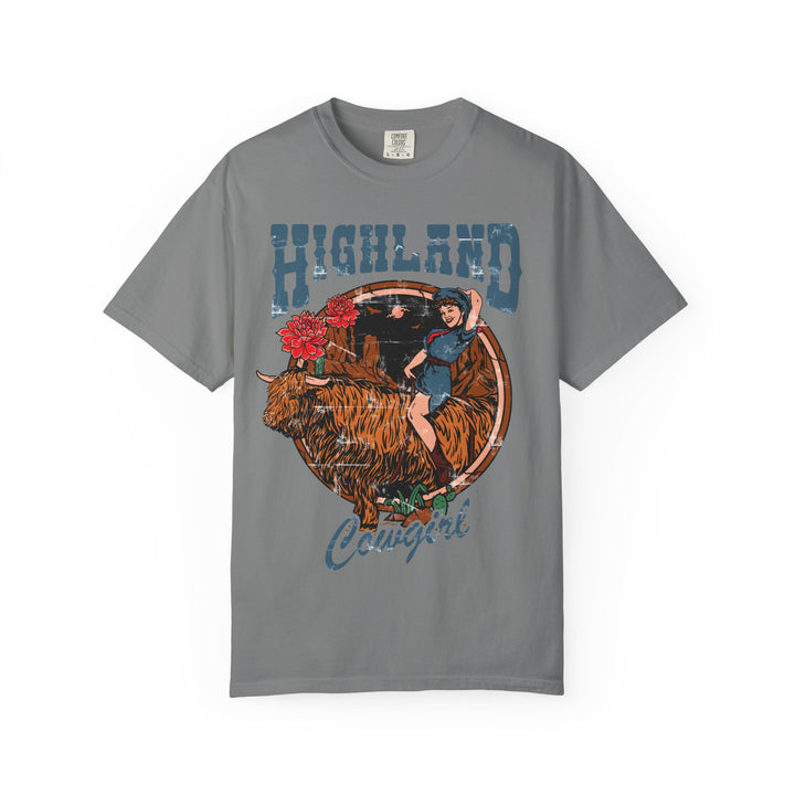 Copy of Bull Headed | Highland Cow Comfort Colors T-Shirt