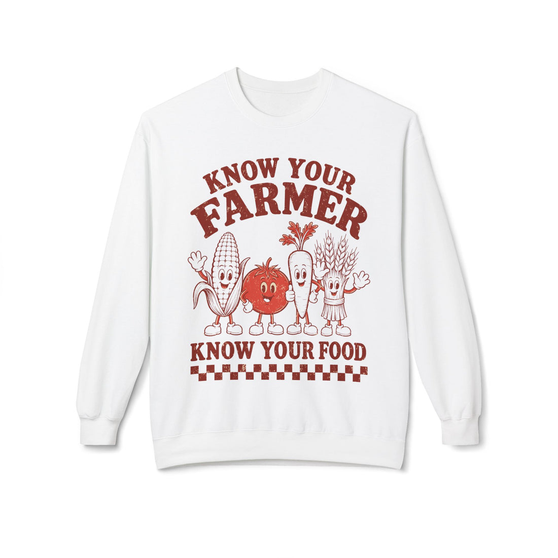 Know Your Farmer, Know Your Food | Farm Crewneck Sweatshirt