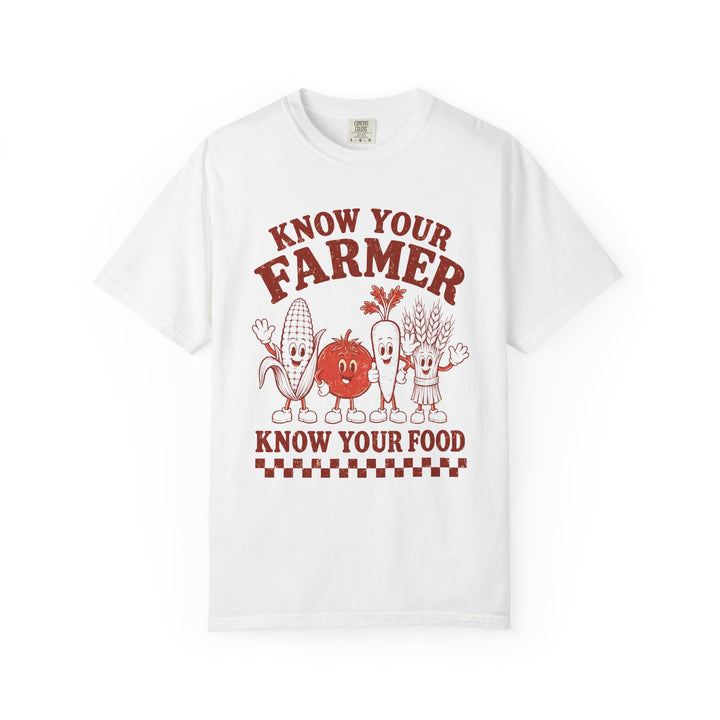 Know Your Farmer, Know Your Food | Comfort Colors Farm T-Shirt