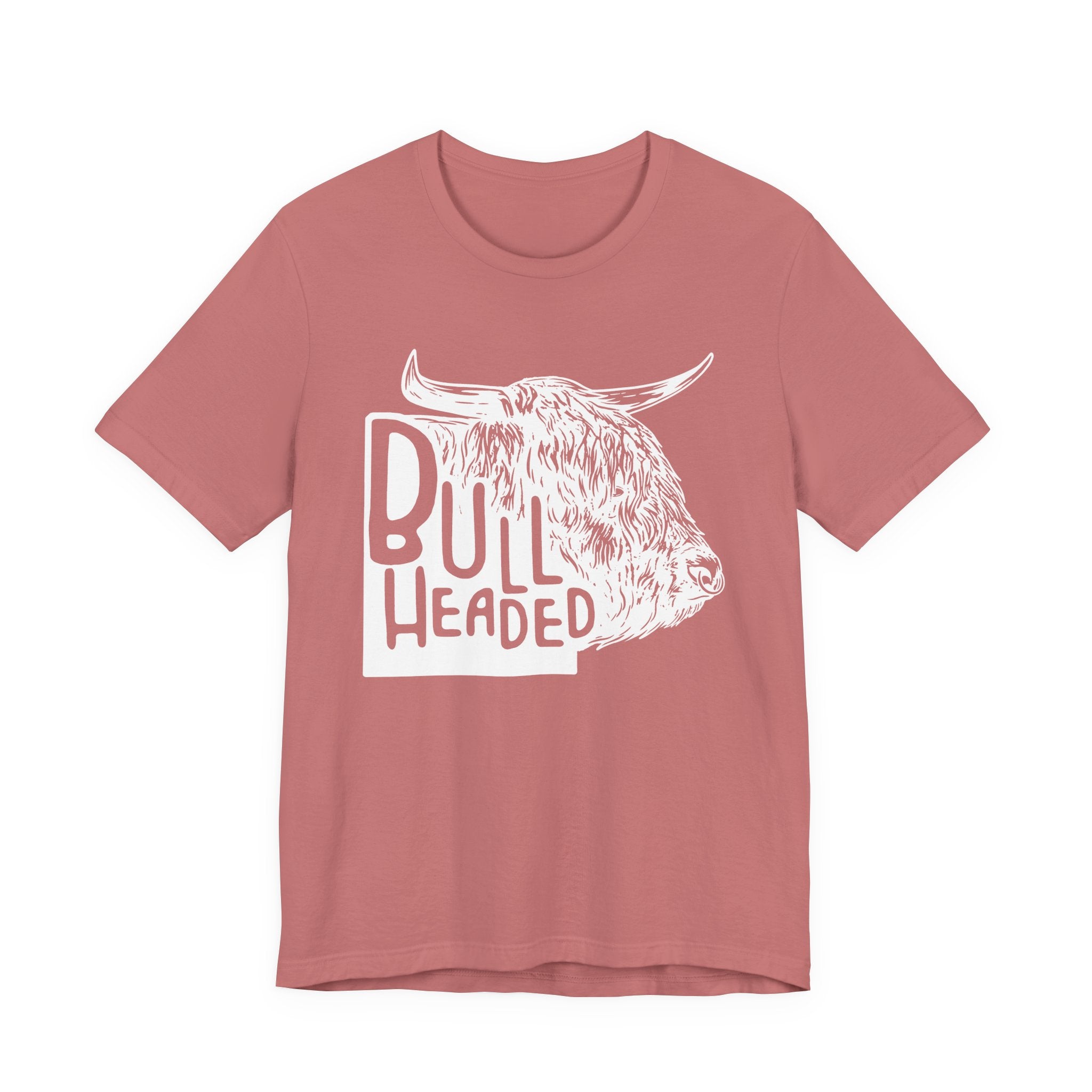 Bull Headed | Highland Cow Bella+Canvas T-Shirt