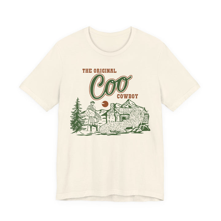 The Original Coo Cowboy | Highland Cow Bella+Canvas T-Shirt