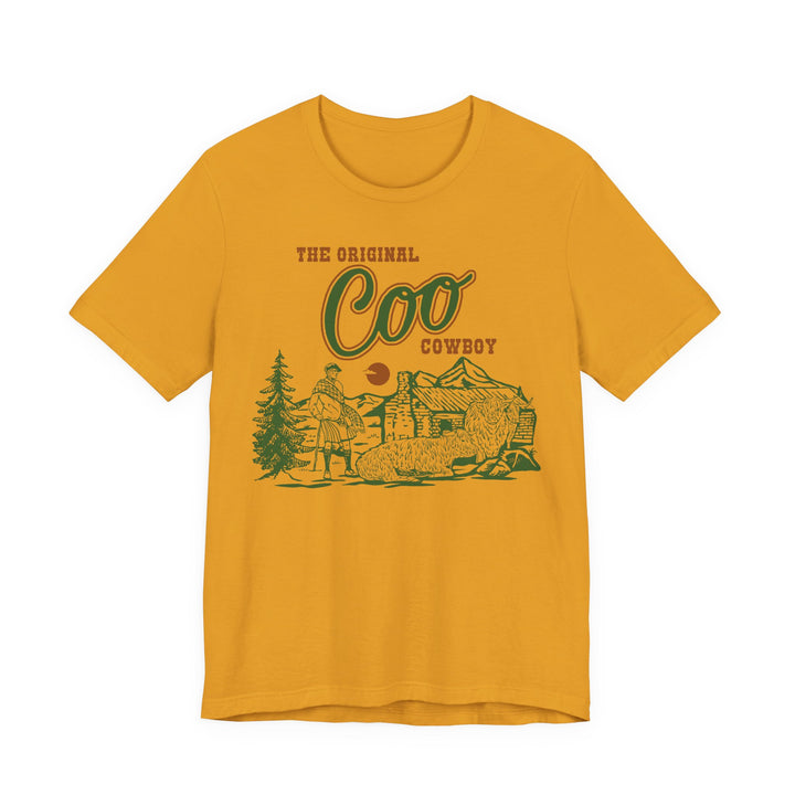 The Original Coo Cowboy | Highland Cow Bella+Canvas T-Shirt