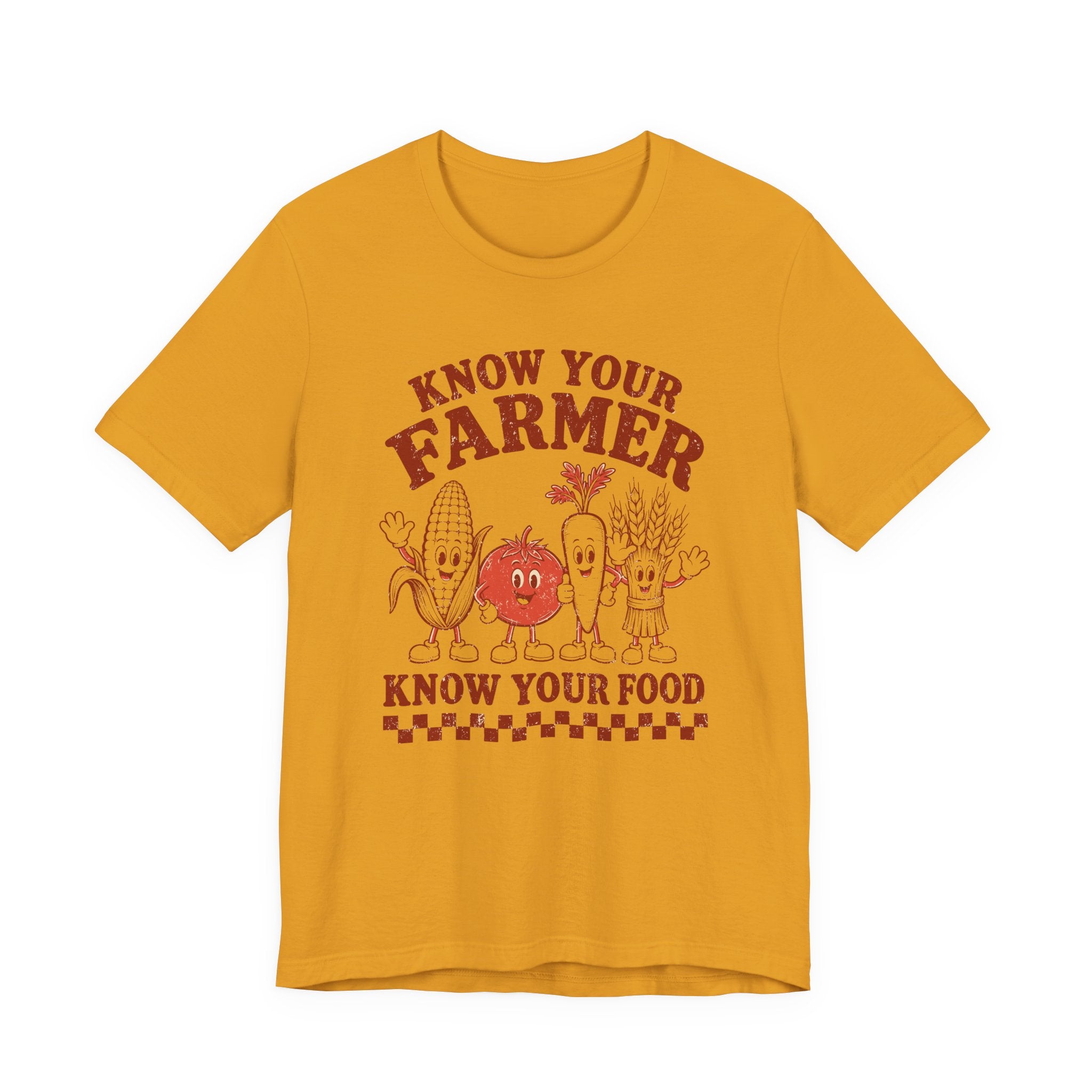 Know Your Farmer, Know Your Food | Bella+Canvas Farm T-Shirt