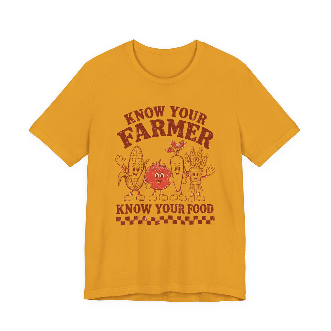 Know Your Farmer, Know Your Food | Bella+Canvas Farm T-Shirt