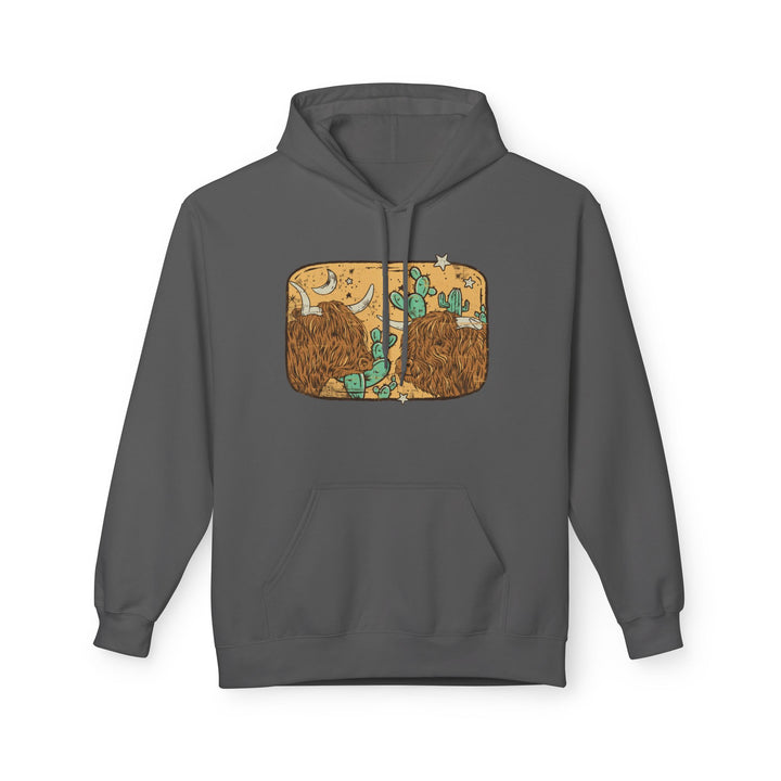 Desert Highlands | Western Highland Cow Hoodie