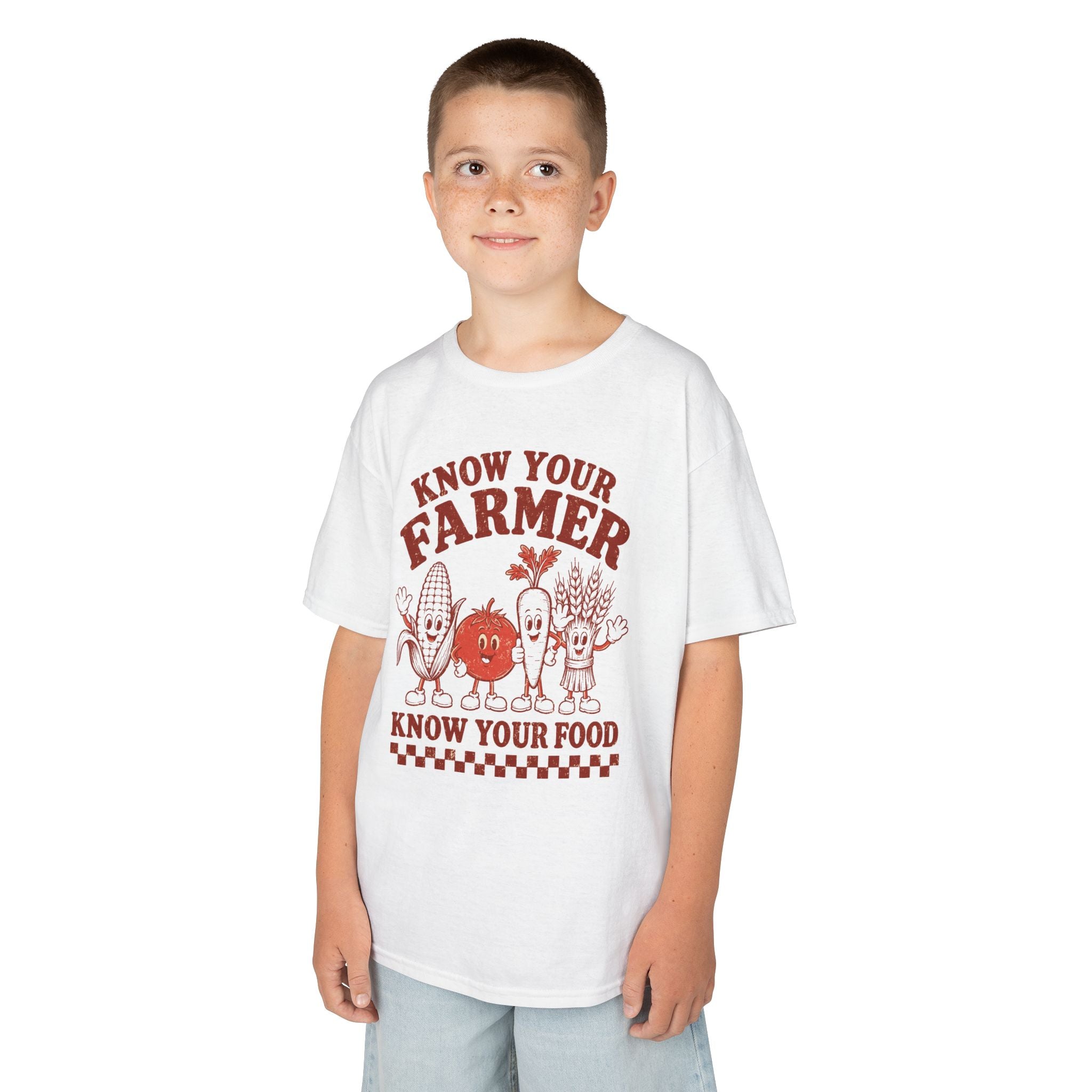 Know Your Farmer, Know Your Food | Kids Farm T-Shirt
