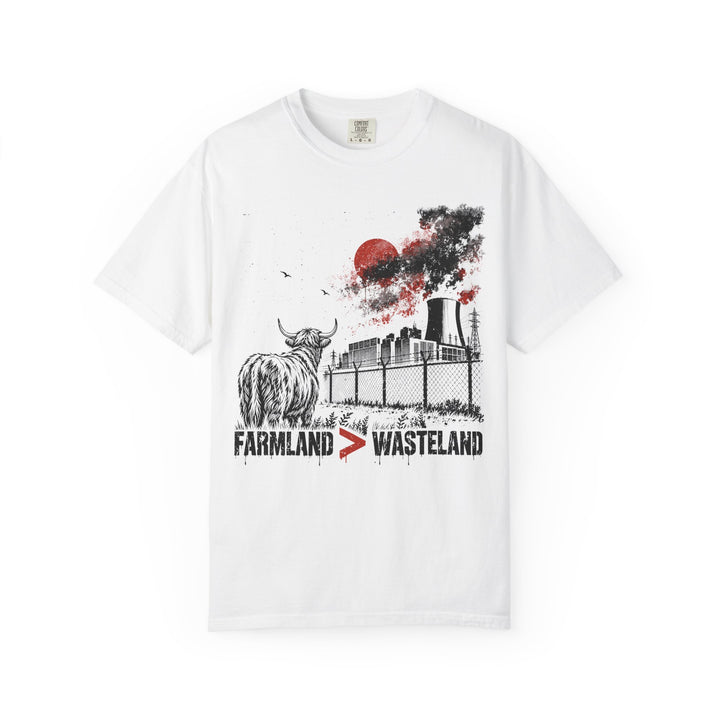Farmland > Wasteland Highland cow Comfort Colors T-shirt