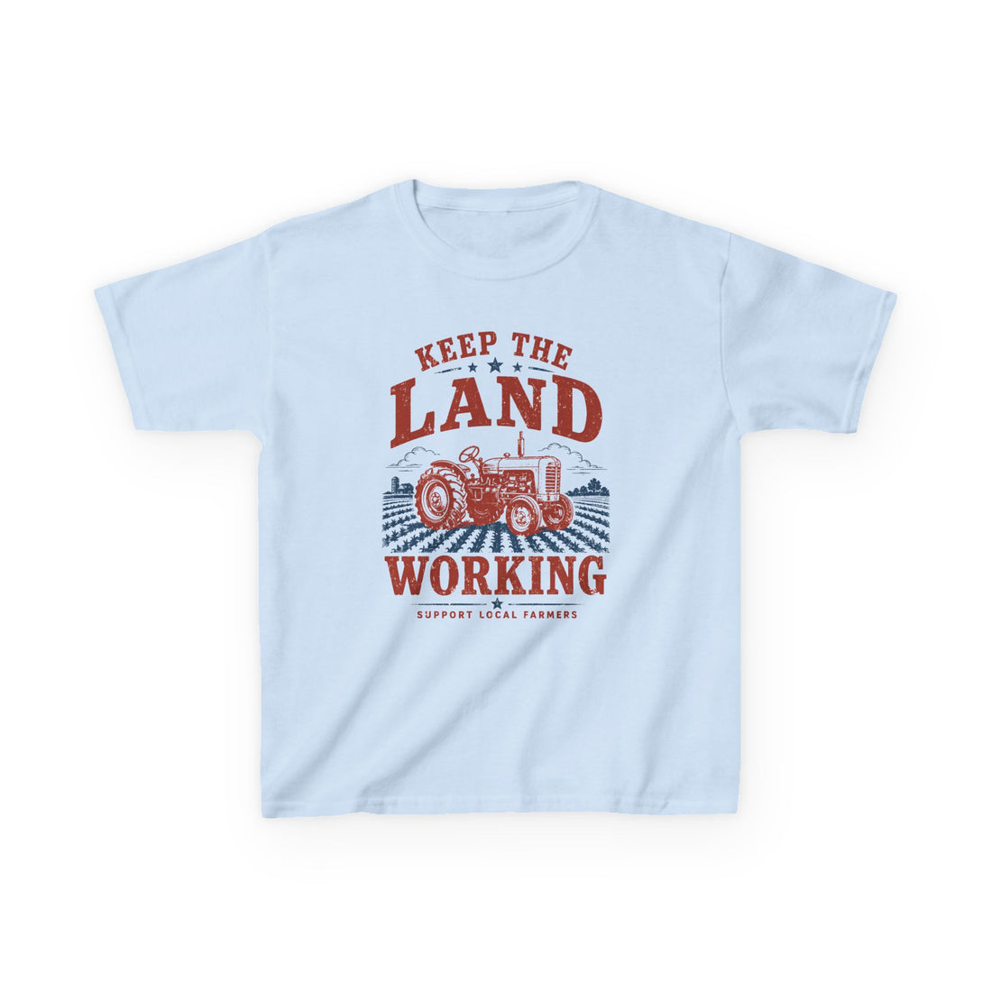 Keep the Land Working | Kids Farm T-Shirt