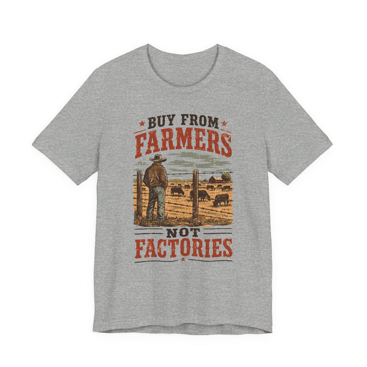 Buy From Farmers, Not Factories | Bella+Canvas Farm T-Shirt