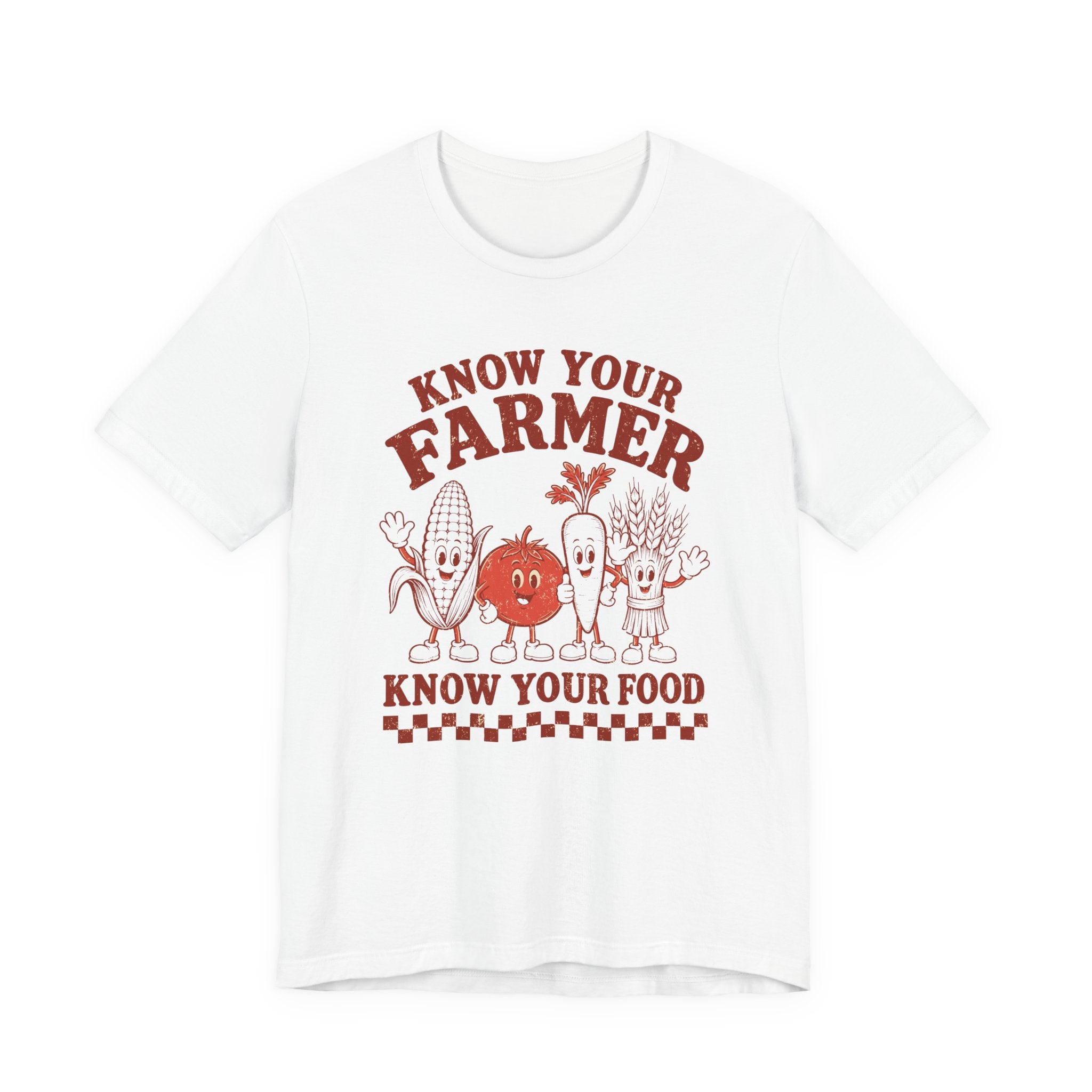 Know Your Farmer, Know Your Food | Bella+Canvas Farm T-Shirt