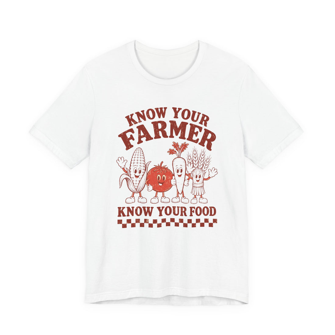 Know Your Farmer, Know Your Food | Bella+Canvas Farm T-Shirt
