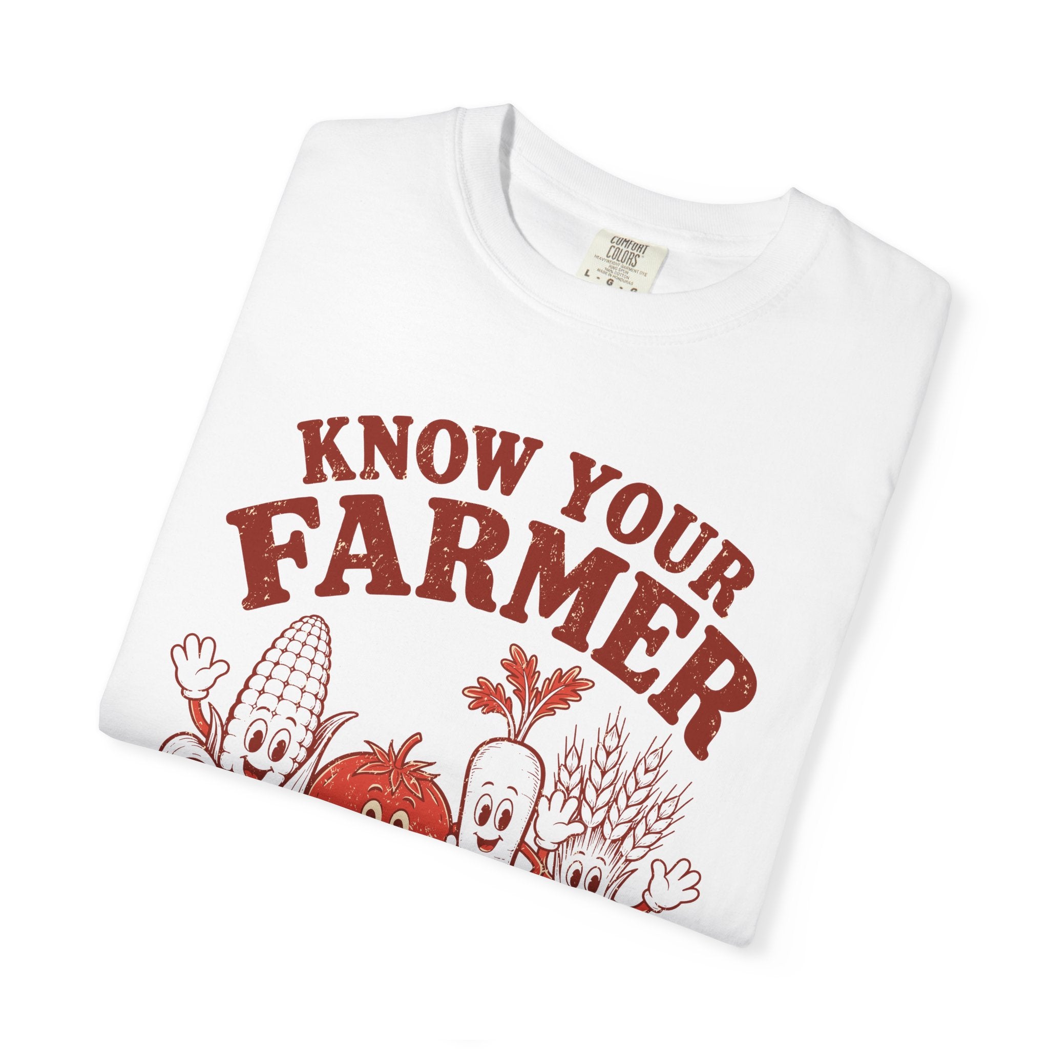 Know Your Farmer, Know Your Food | Comfort Colors Farm T-Shirt