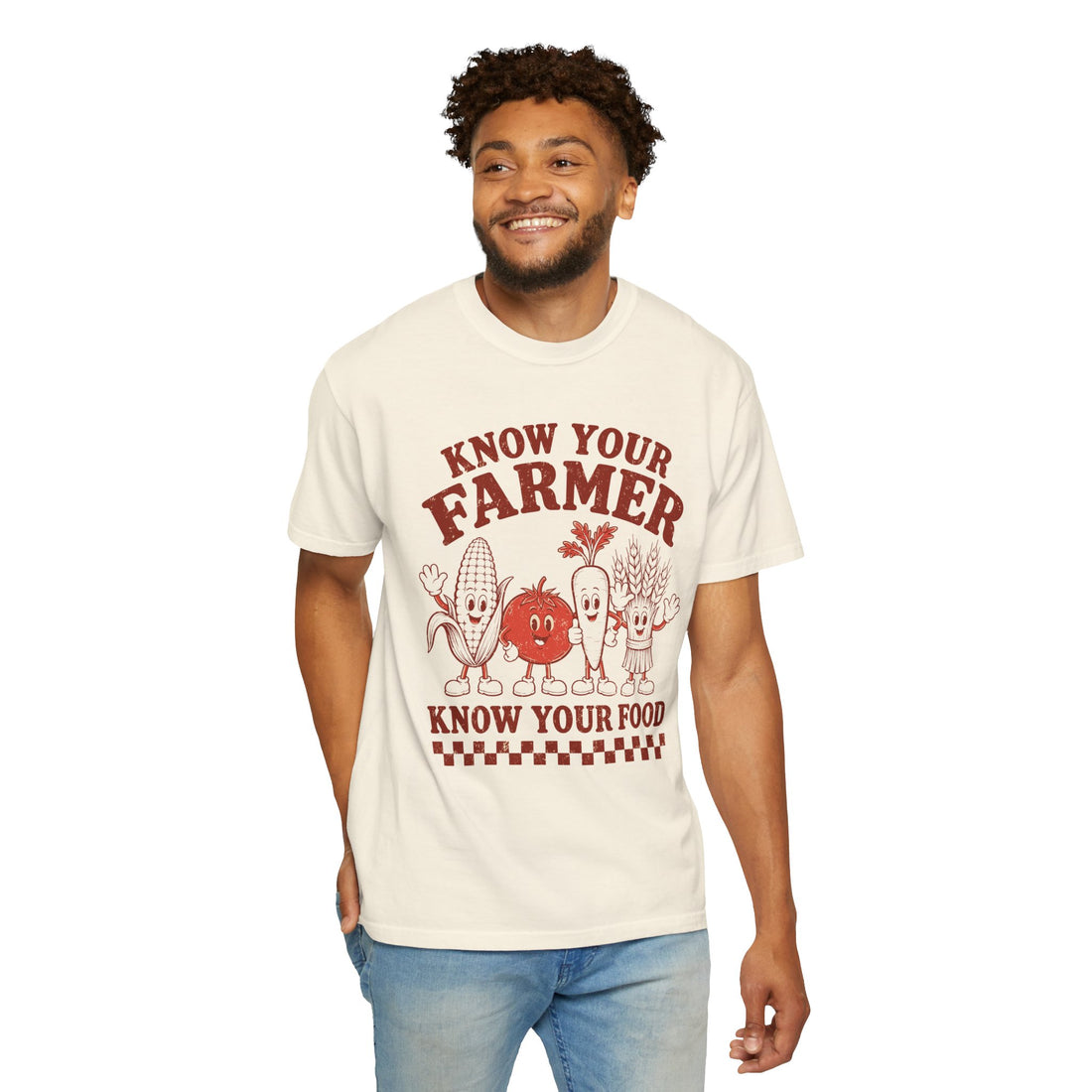 Know Your Farmer, Know Your Food | Comfort Colors Farm T-Shirt