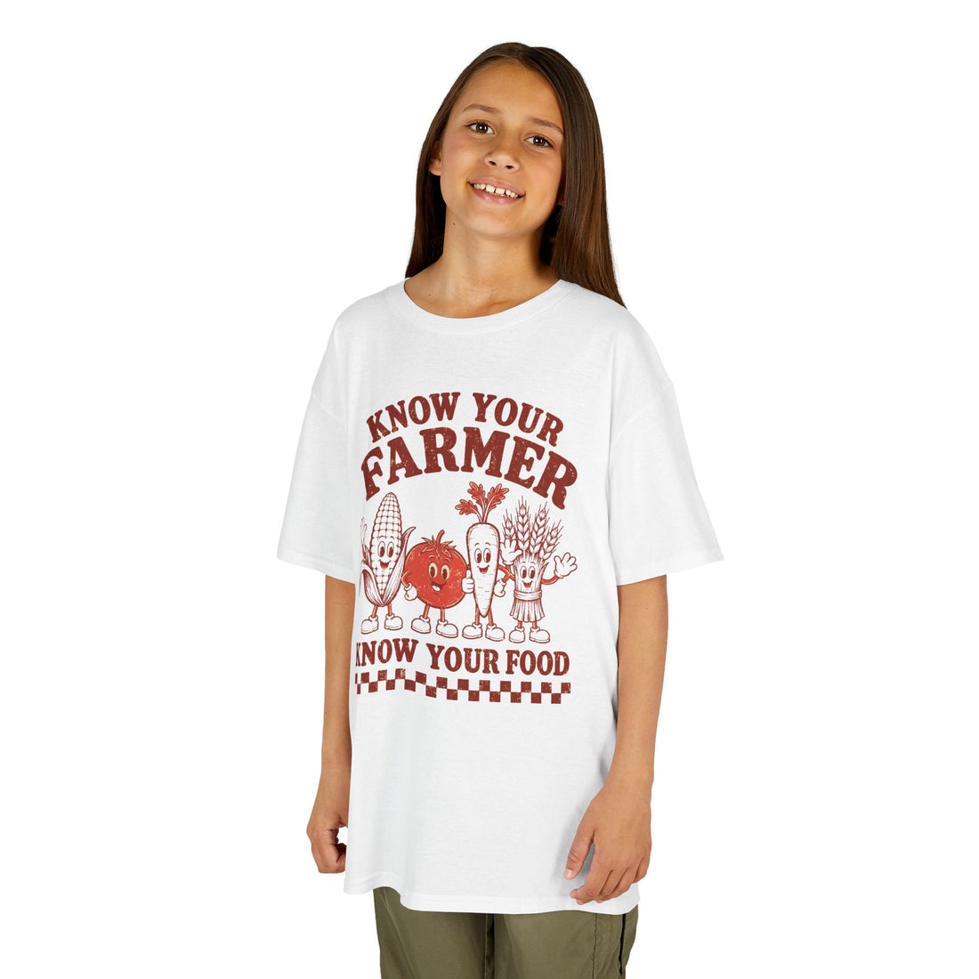 Know Your Farmer, Know Your Food | Kids Farm T-Shirt