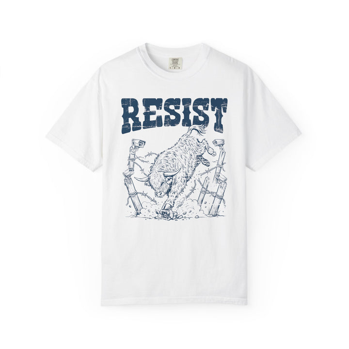 Resist the Surveillance State | Western Highland Cow Comfort Colors T-Shirt