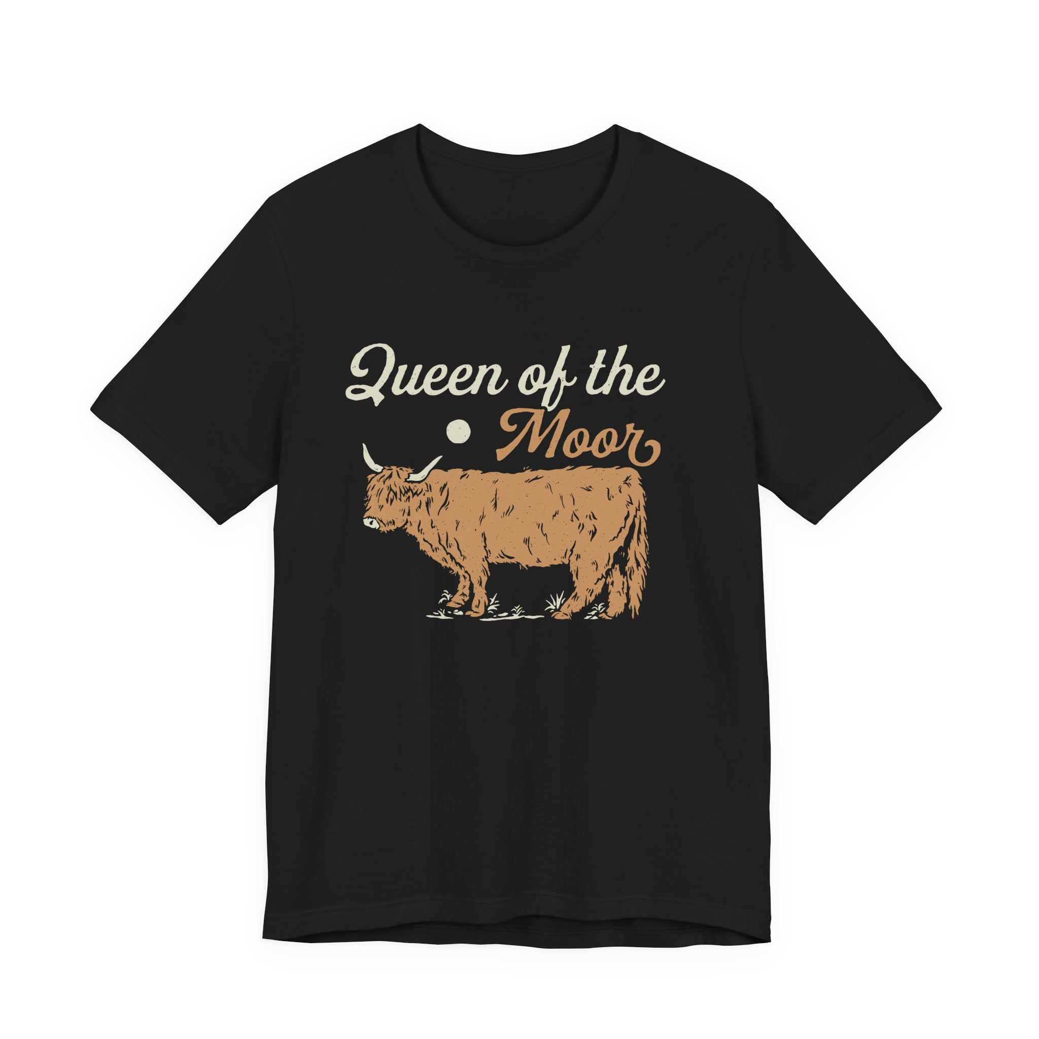 Queen of the Moor | Highland Cow Bella+Canvas T-Shirt