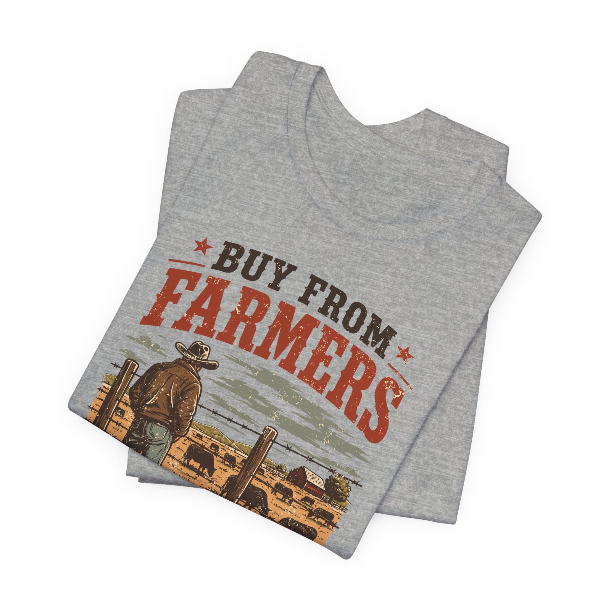 Buy From Farmers, Not Factories | Bella+Canvas Farm T-Shirt