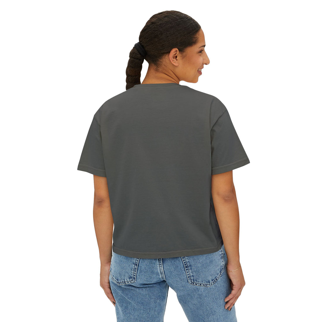 Highland Out West | Women’s Boxy Western Highland Cow T-Shirt