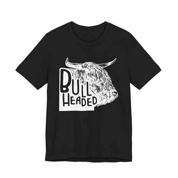 Bull Headed | Highland Cow Bella+Canvas T-Shirt