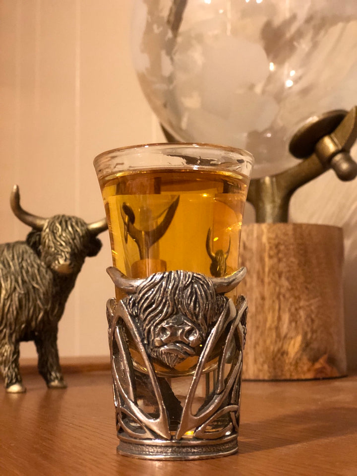 Handmade Pewter Shot glass image 1