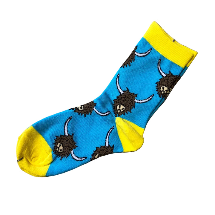 Children’s cow socks  image 1