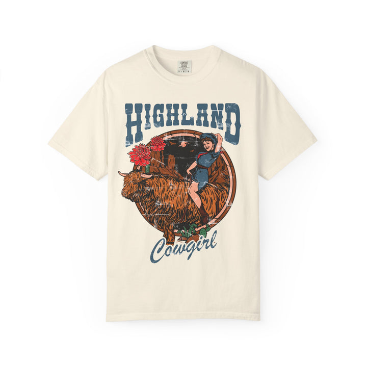 Copy of Bull Headed | Highland Cow Comfort Colors T-Shirt