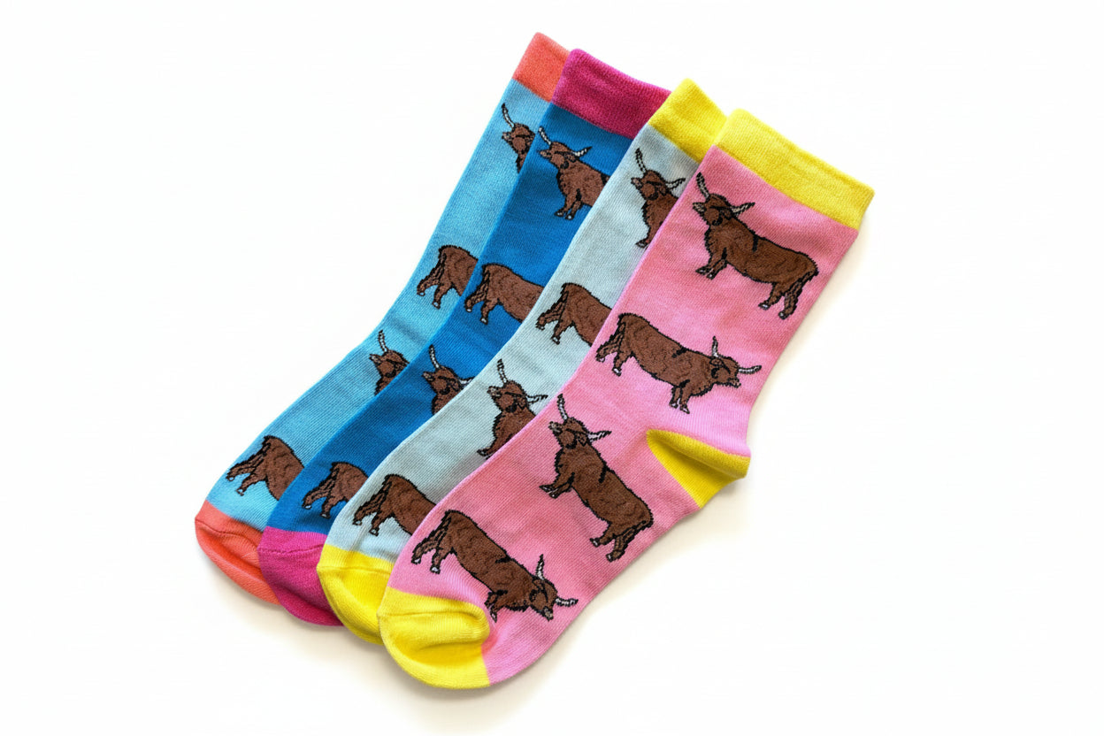Highland Cow Socks image 0