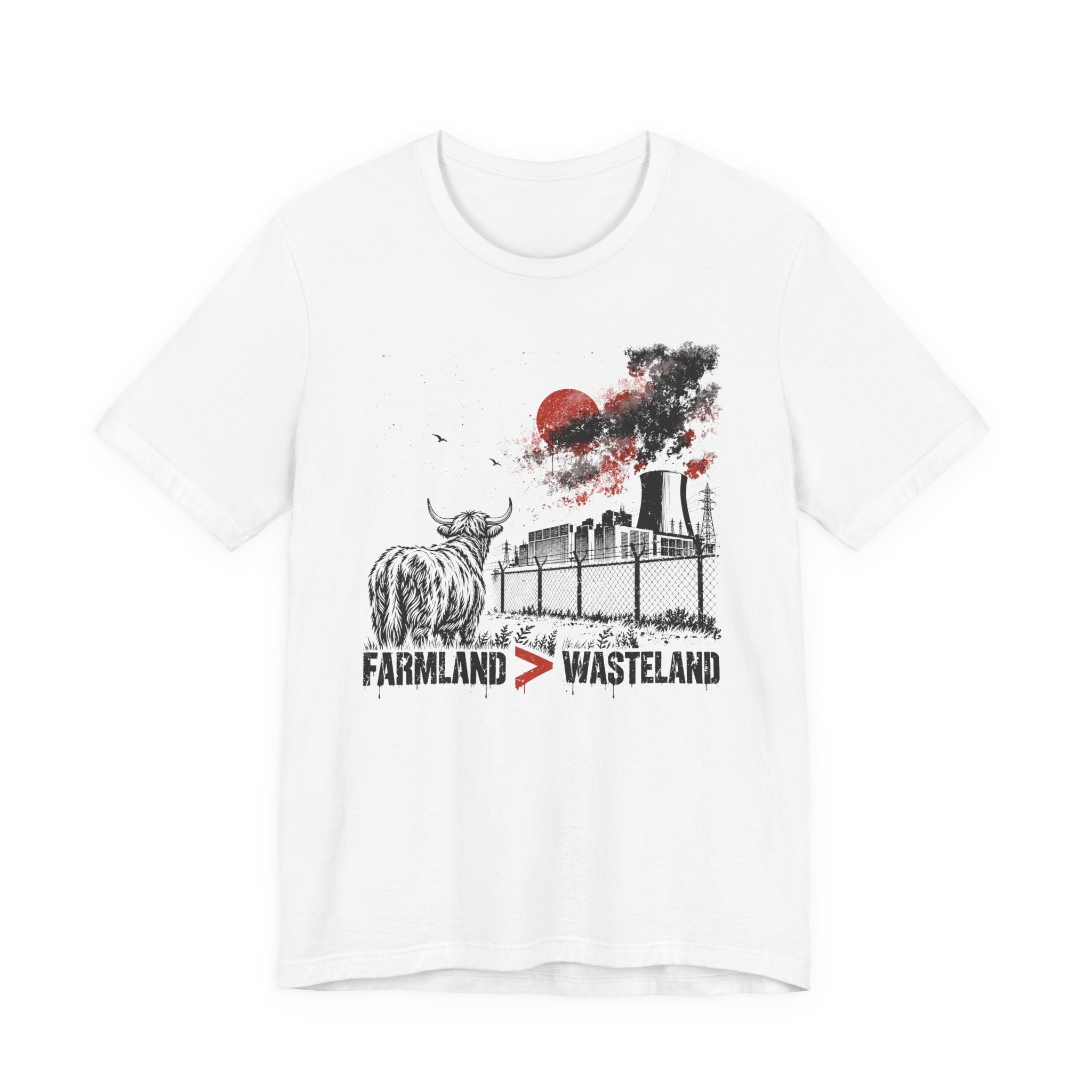 Farmland > Wasteland | Highland Cow Bella+Canvas T-Shirt
