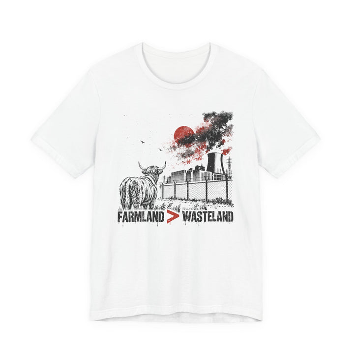 Farmland > Wasteland Highland cow Bella+Canvas T-shirt