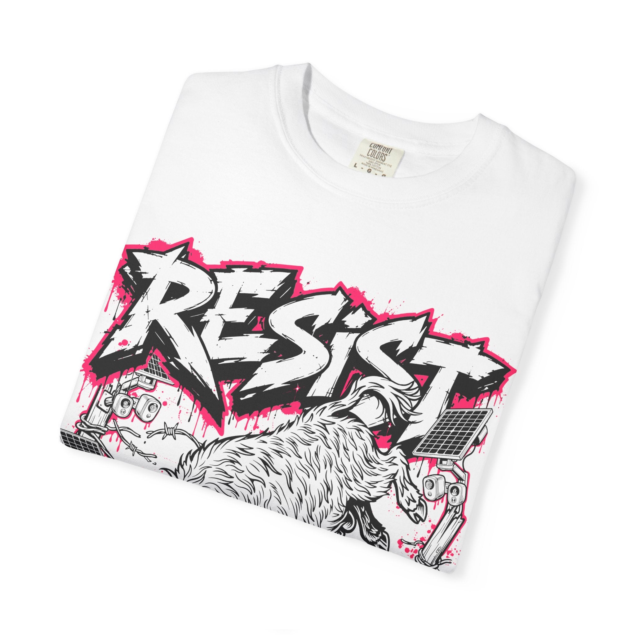 Resist the surveillance state | Highland Cow Comfort Colors T-Shirt