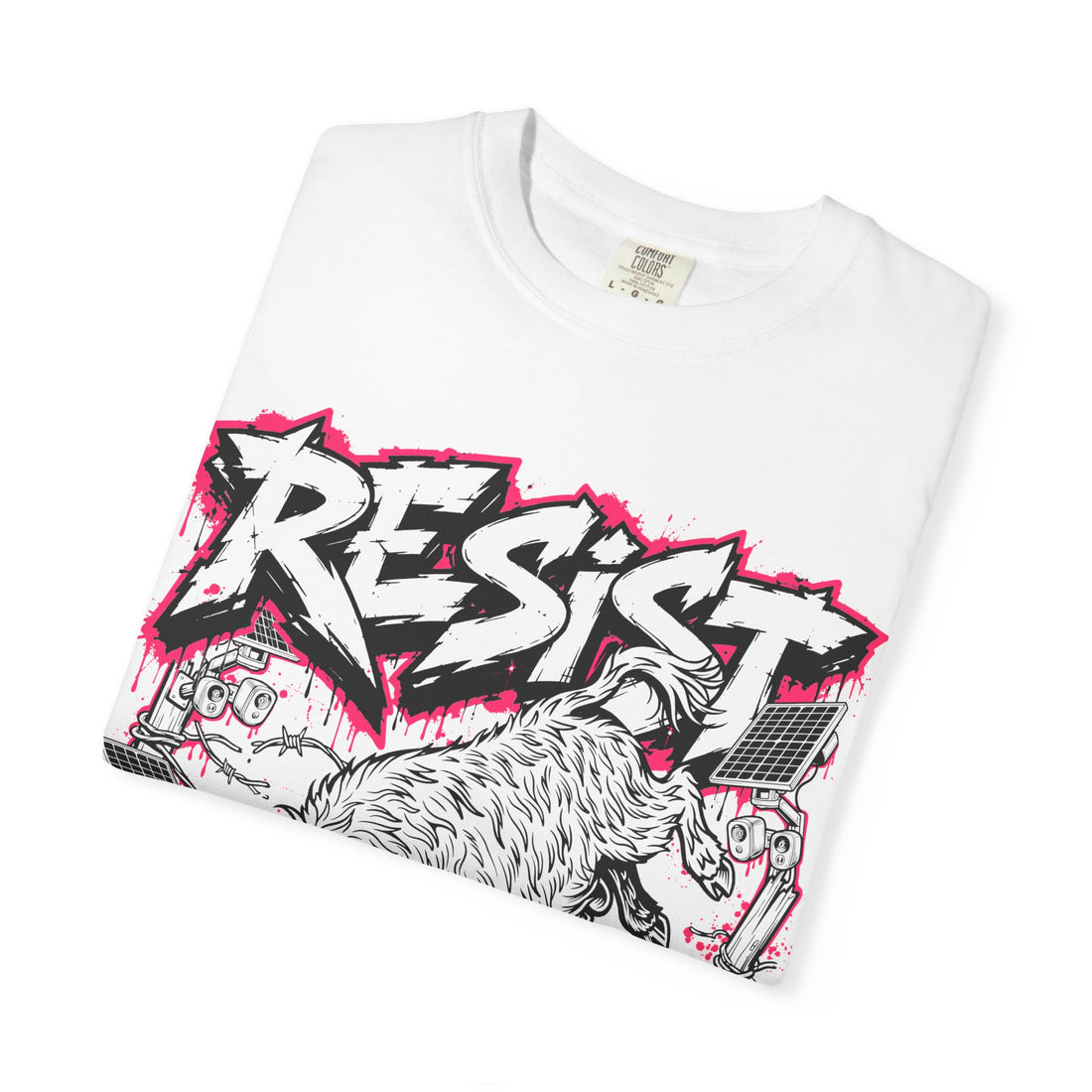 Resist the surveillance state | Highland Cow Comfort Colors T-Shirt