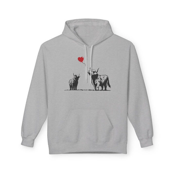 Highland Heart | Highland Cow Graffiti Hoodie