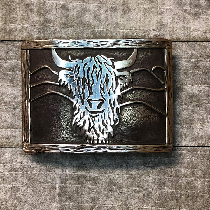 Handmade Sterling Silver Belt Buckle image 1