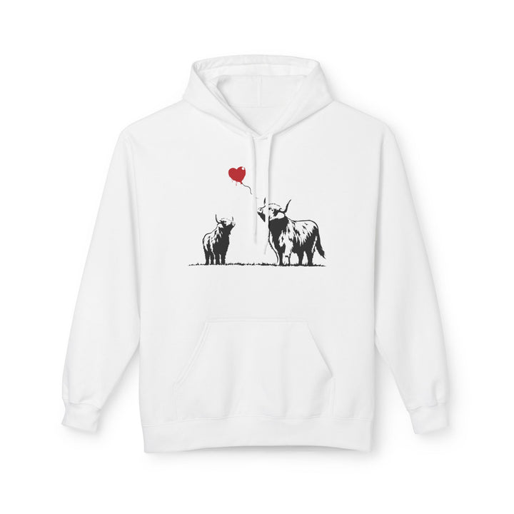 Highland Heart | Highland Cow Graffiti Hoodie