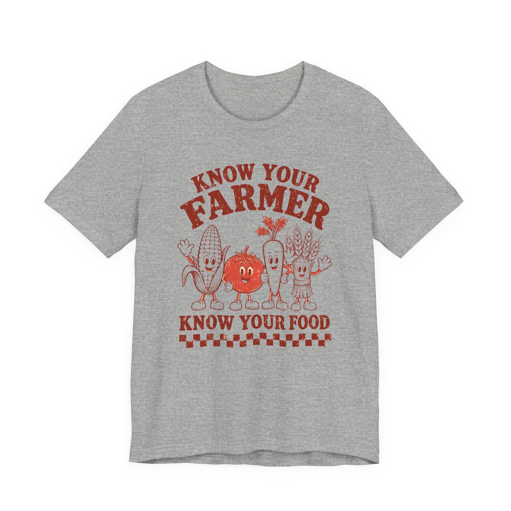 Know Your Farmer, Know Your Food | Bella+Canvas Farm T-Shirt