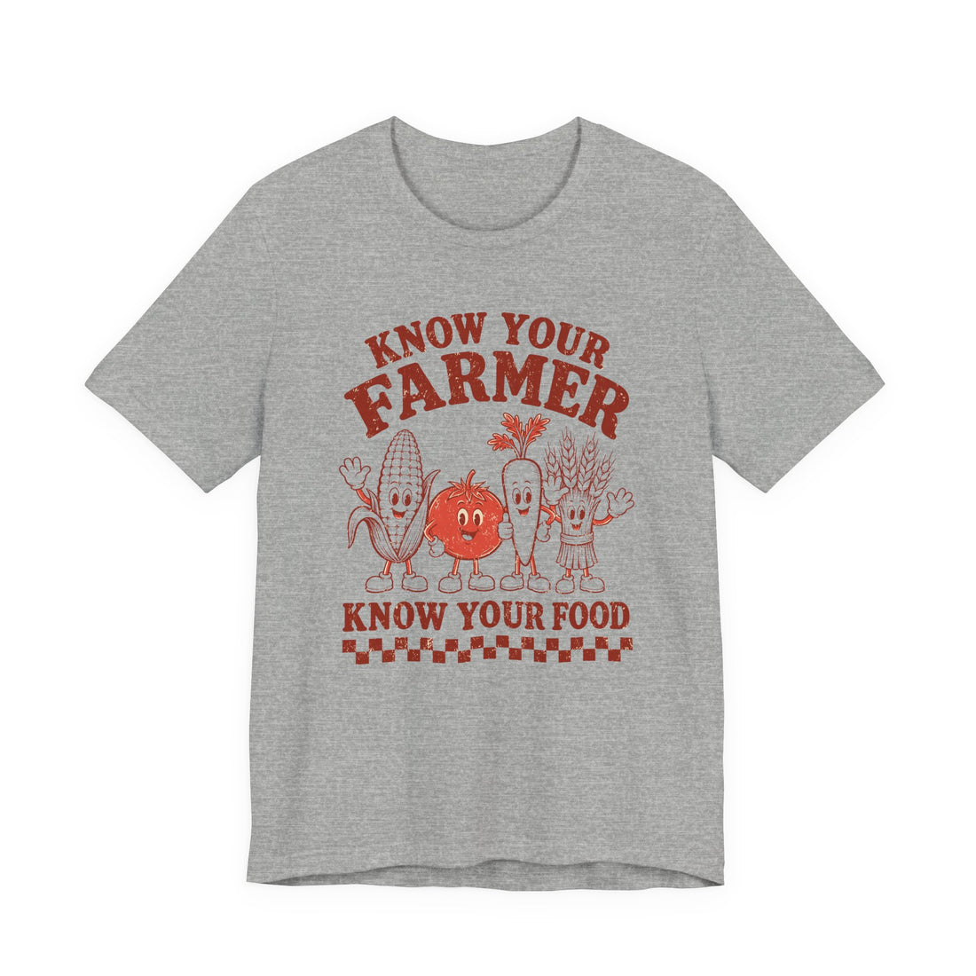 Know Your Farmer, Know Your Food | Bella+Canvas Farm T-Shirt
