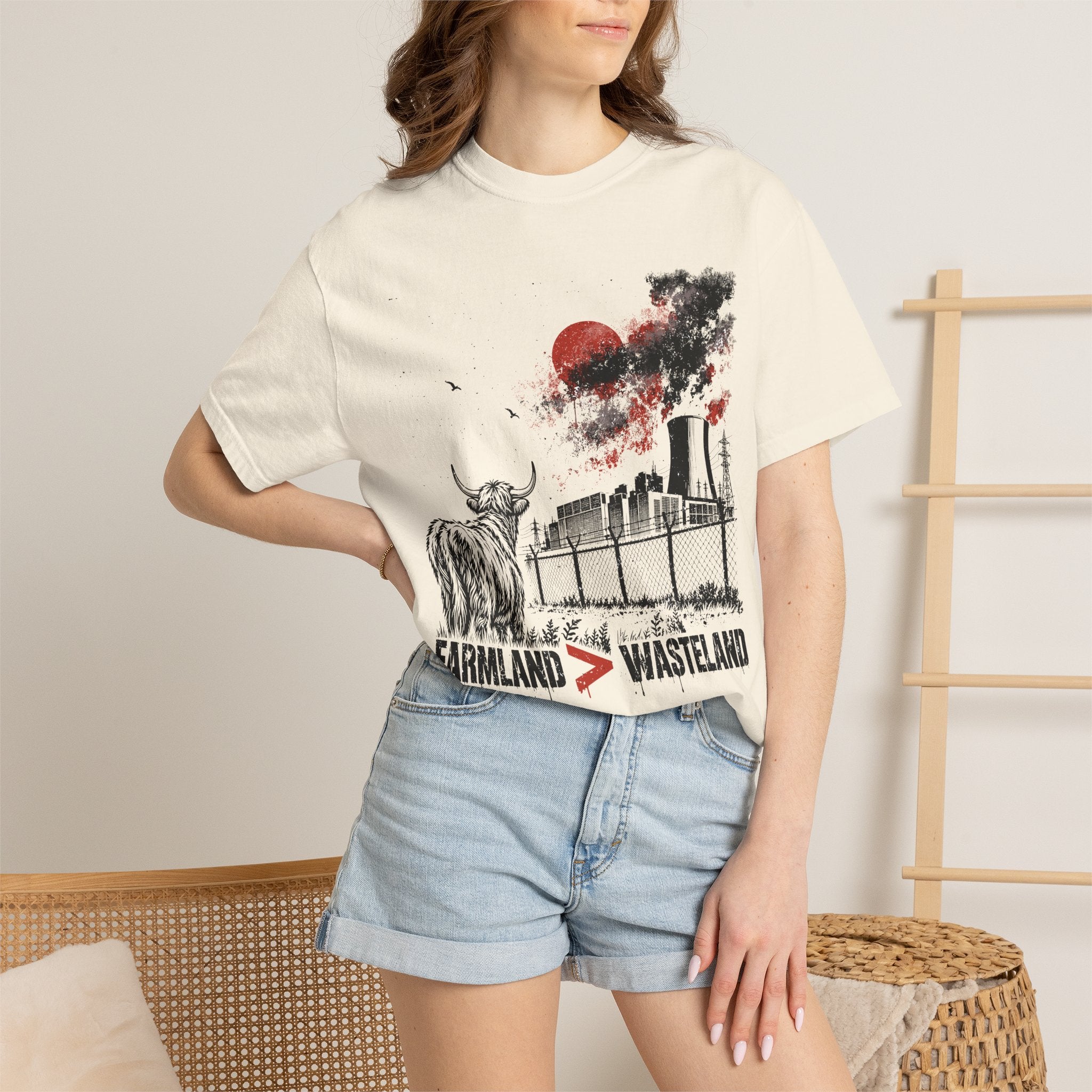 Farmland > Wasteland | Comfort Colors 1717 T-Shirt