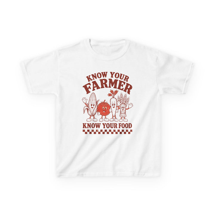 Know Your Farmer, Know Your Food | Kids Farm T-Shirt