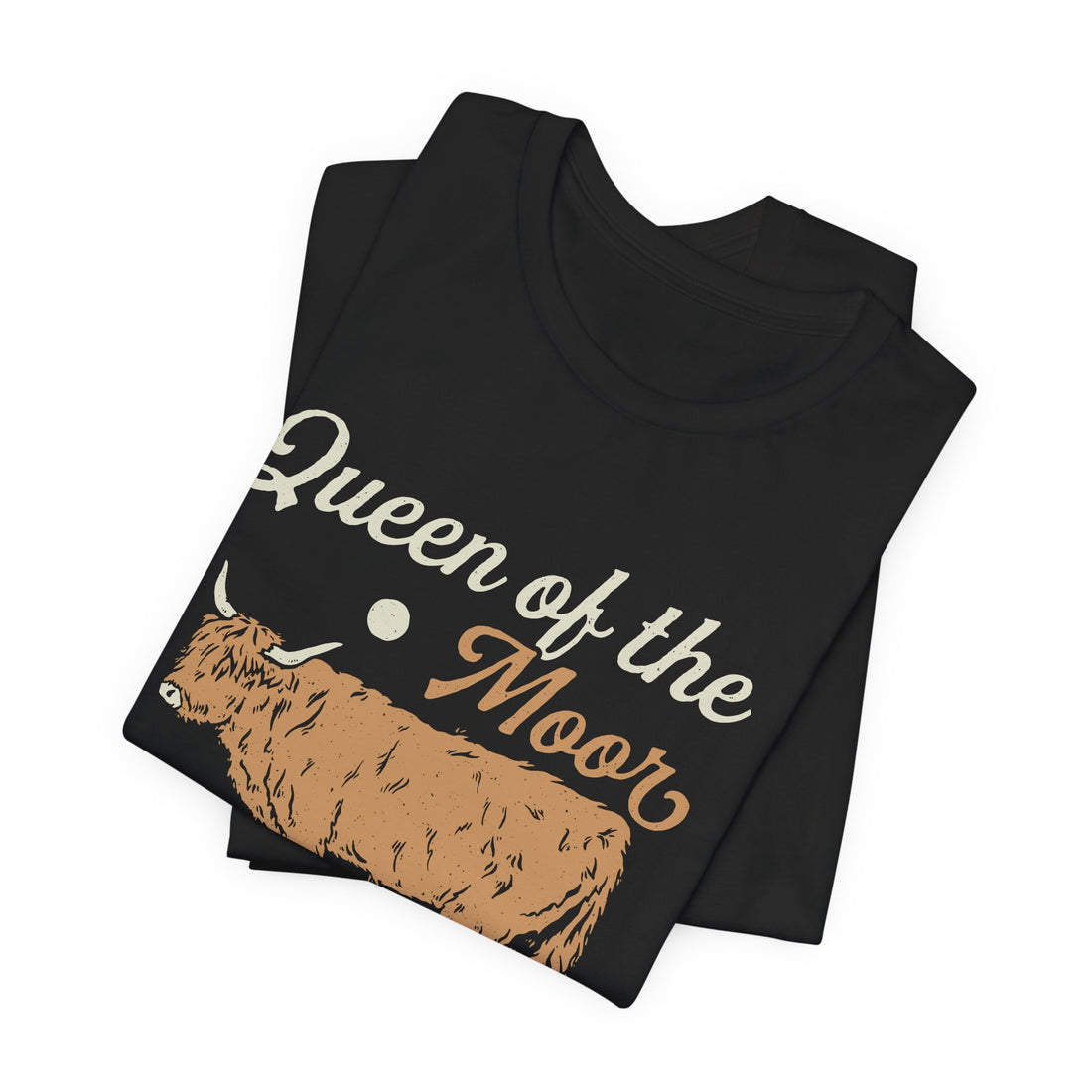 Queen of the Moor | Highland Cow Bella+Canvas T-Shirt