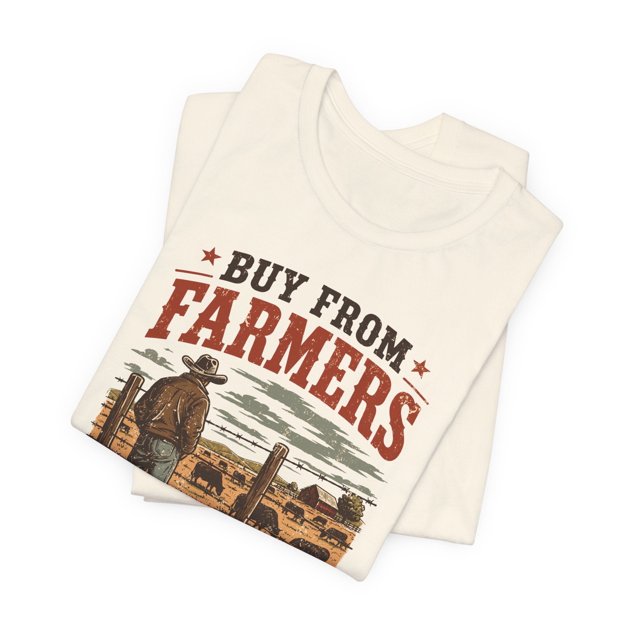 Buy From Farmers, Not Factories | Bella+Canvas Farm T-Shirt