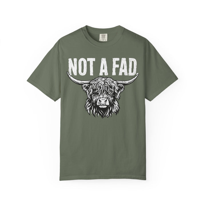 Not a Fad | Highland Cow Comfort Colors T-Shirt