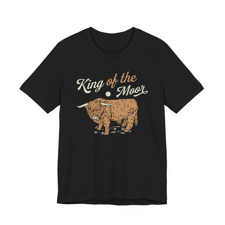 King of the Moor | Highland Bull Bella+Canvas T-Shirt