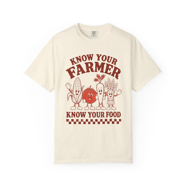 Know Your Farmer, Know Your Food | Comfort Colors Farm T-Shirt