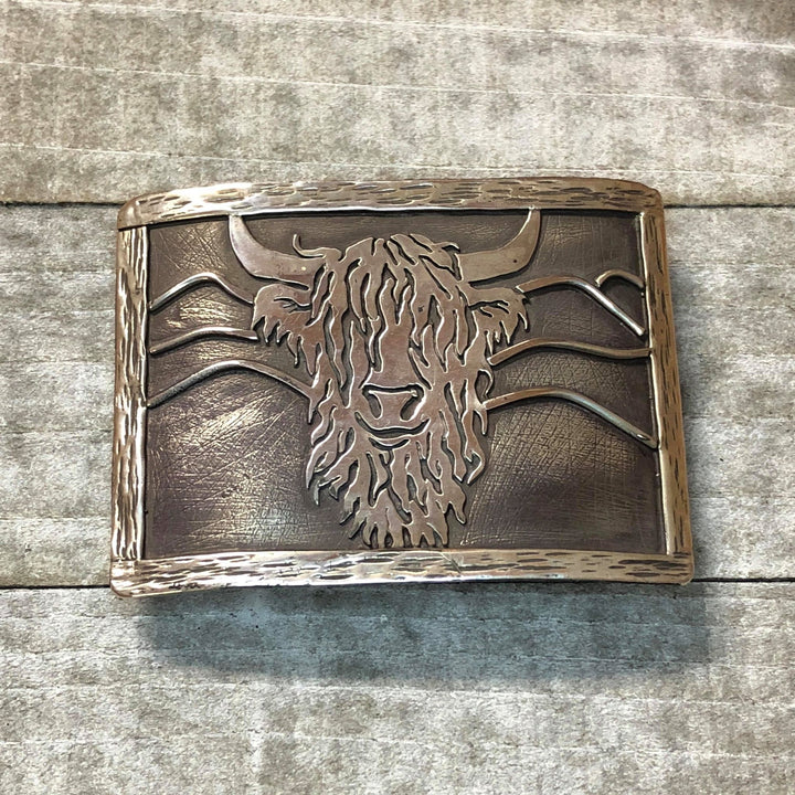 Handmade Sterling Silver Belt Buckle image 0
