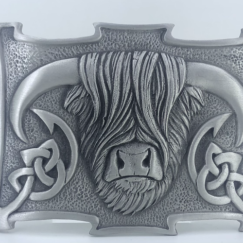 Highland Bull Beltbuckle