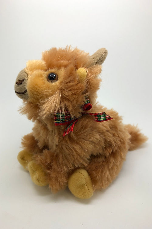 Mini Highland Cow Plush