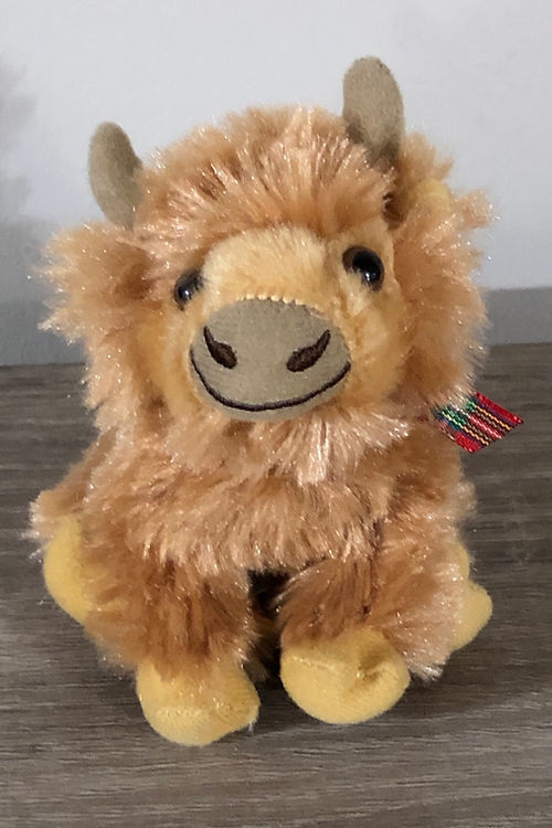 Mini Highland Cow Plush