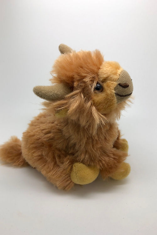 Mini Highland Cow Plush