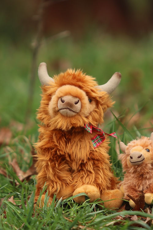 Medium Highland cow plush